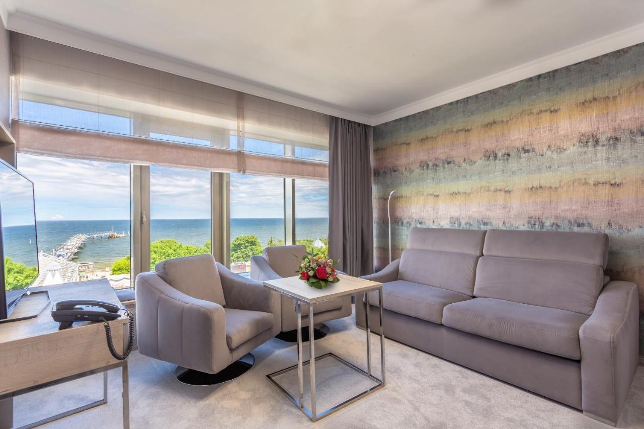 Apartament z 1 sypialnią i widokiem na morze